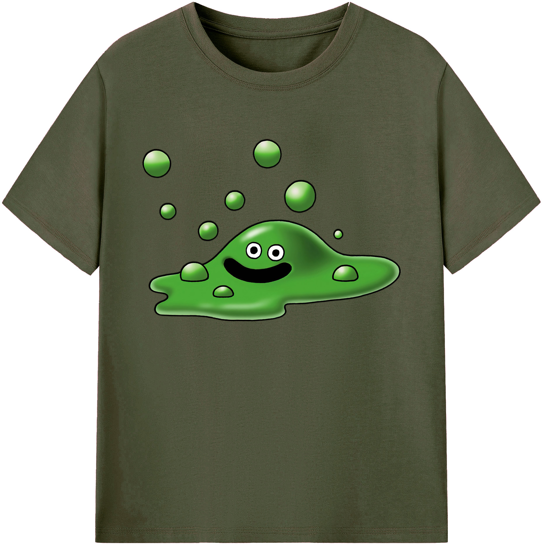 （画像用） ドラゴンクエスト Doragon Kuesuto Dragon Quest 綿100％ メンズ半袖Tシャツ｜肌触りやわらか＆通気性